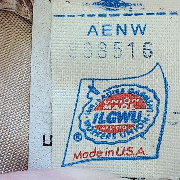 Vintage Alfred Angelo Silk & Embellished Lace Bridesmaid Formal Dress Size Small - Picture 11 of 15